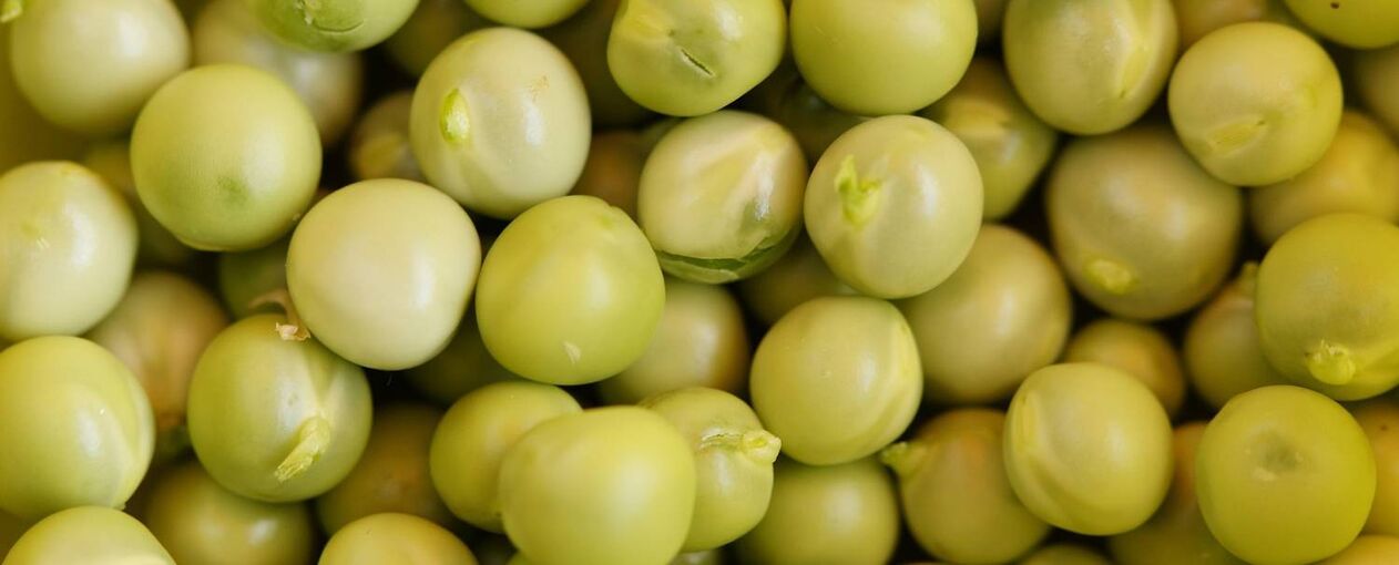kacang hijau dalam masker wajah yang meremajakan